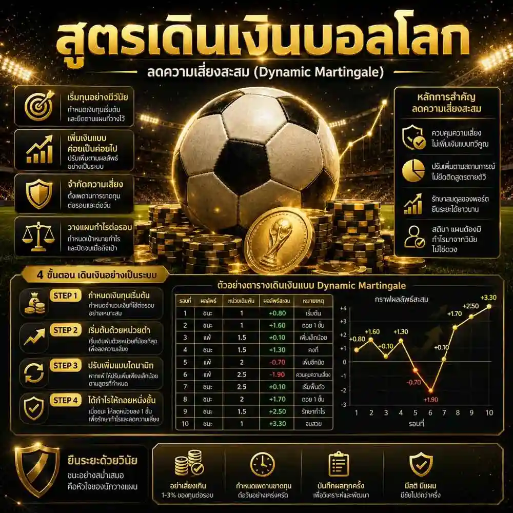 สูตรเดินเงินบอลโลก